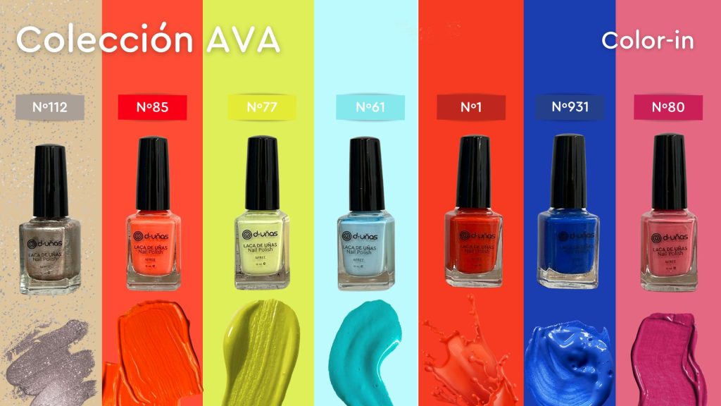 Nueva colección AVA d-uñas esmalte tradicional